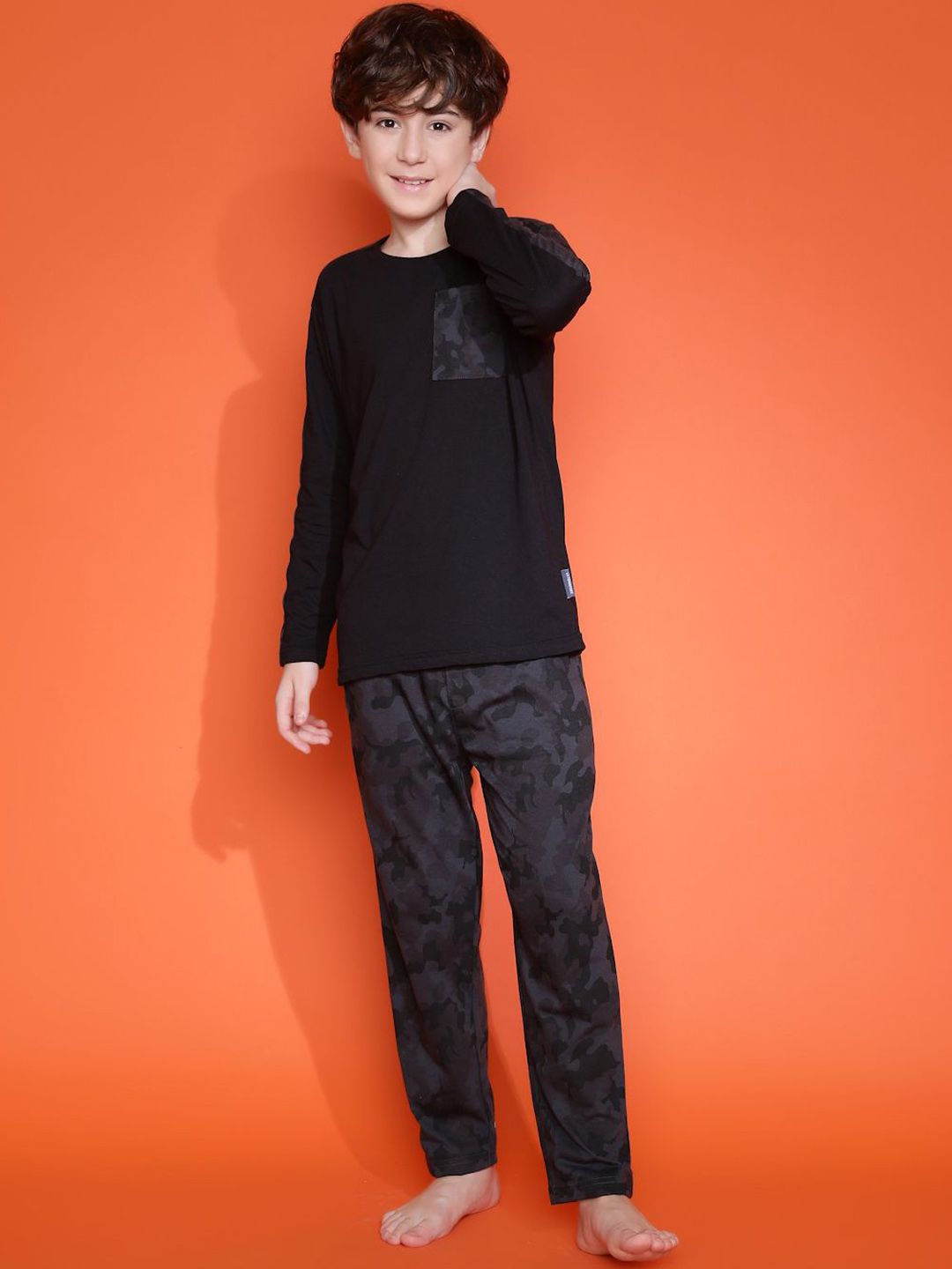 Lil Tomatoes Boys Printed Night suit-picture-27