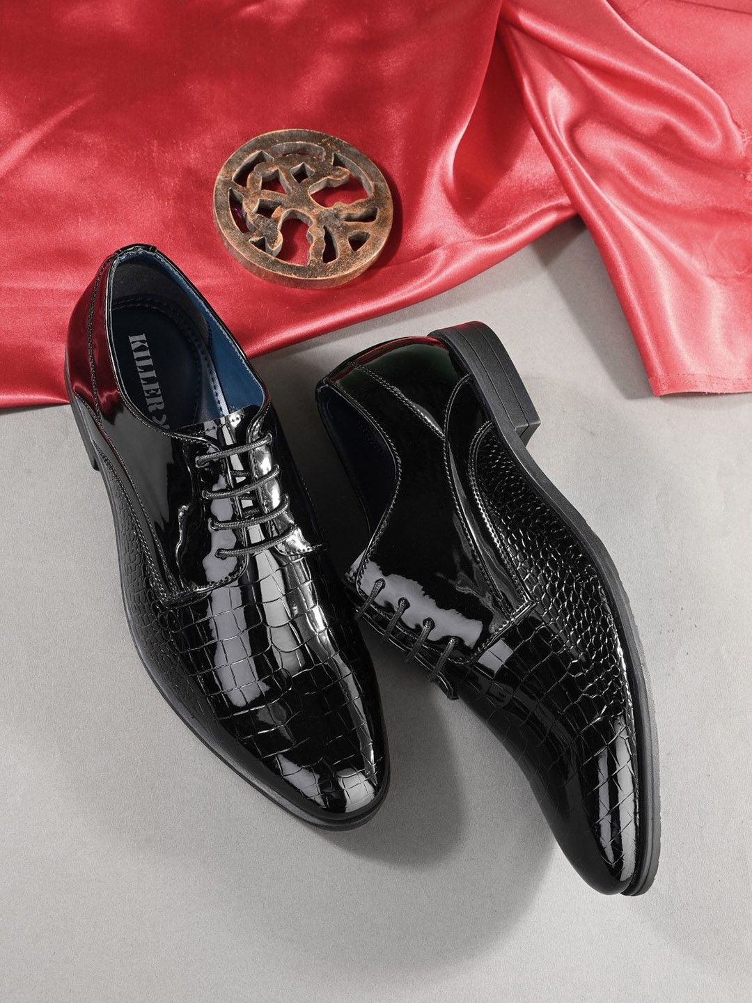 Killer Men Lace Up Formal Derby Shoes-image-20