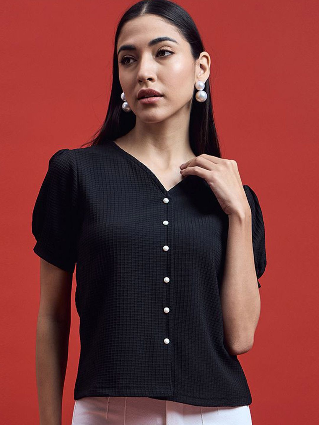 all about you Puff Sleeve Top-picture-27