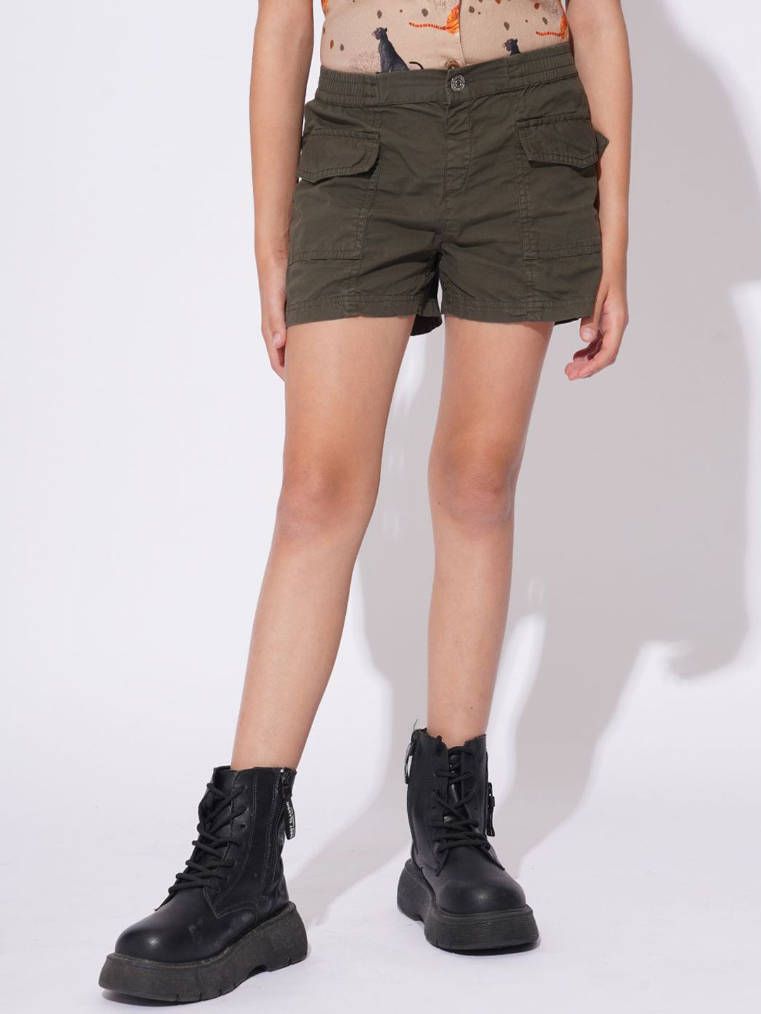 Vero Moda Girls High-Rise Shorts-picture-26