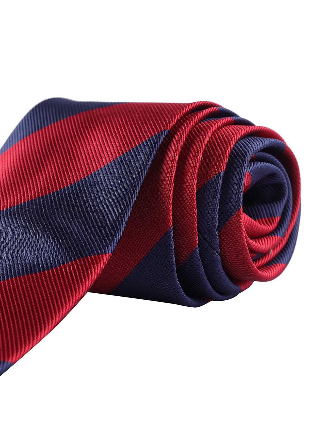 The Tie Hub Men Striped Broad Tie-picture-43