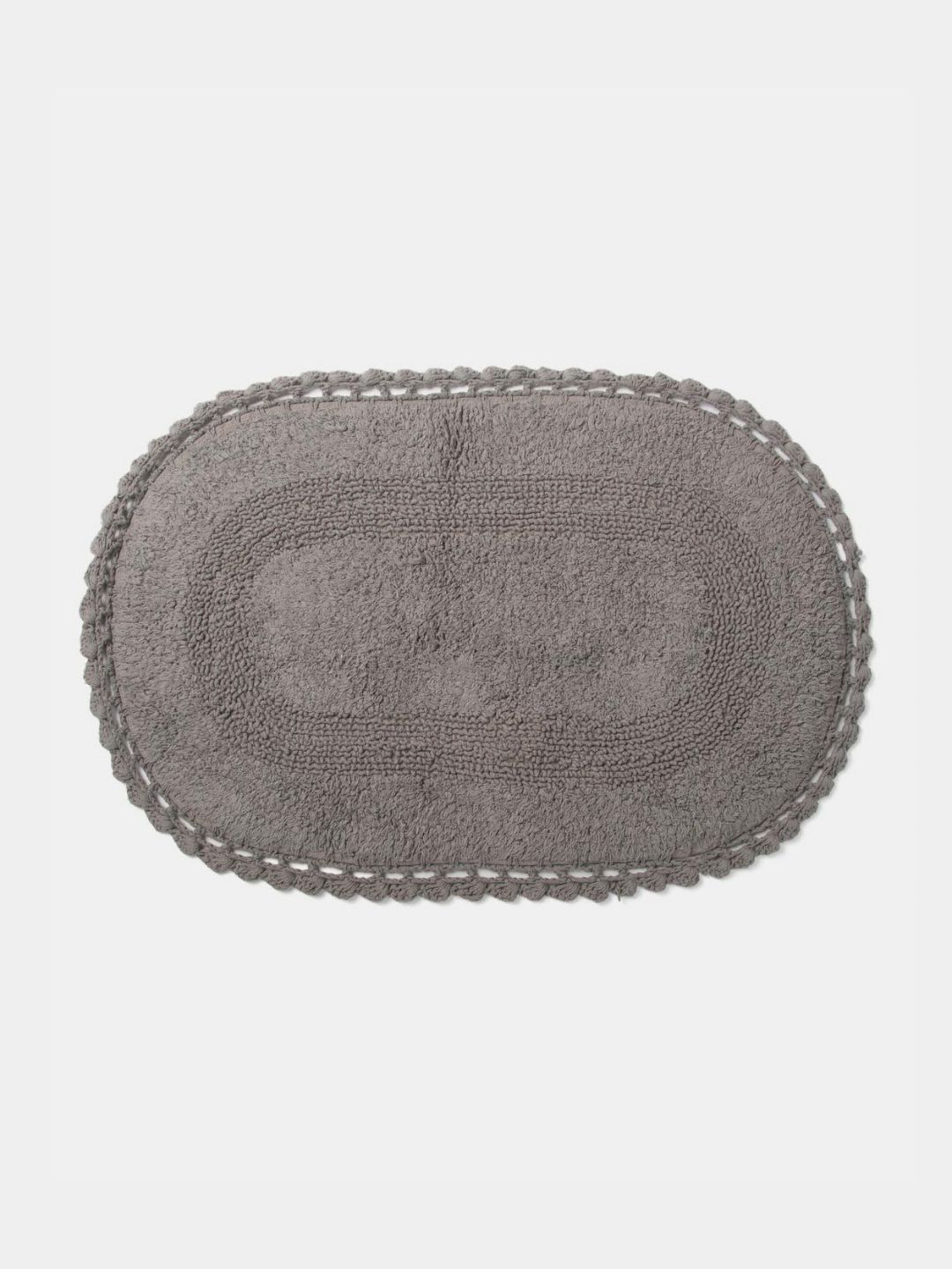 Fabindia Grey Cotton Woven Bathmat-picture-12