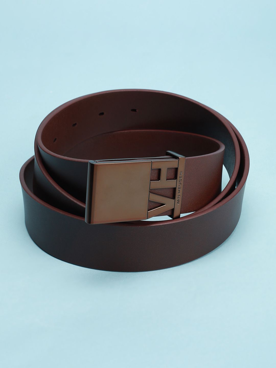 Van Heusen Men Textured Leather Formal Belt-picture-29