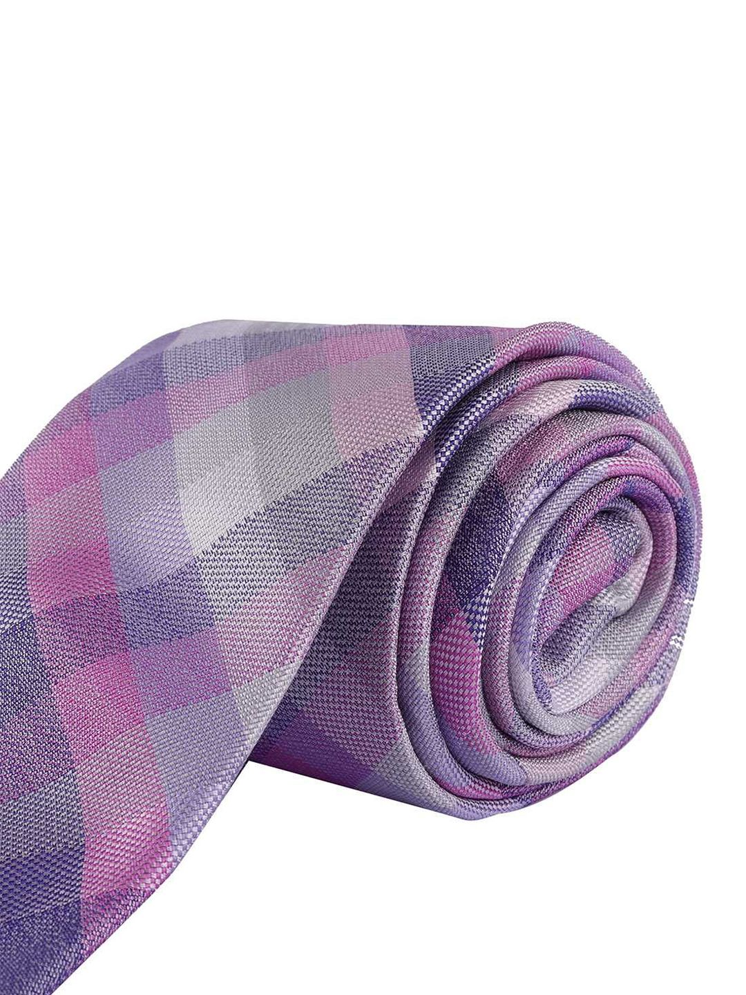 The Tie Hub Men Checked Broad Tie-picture-37
