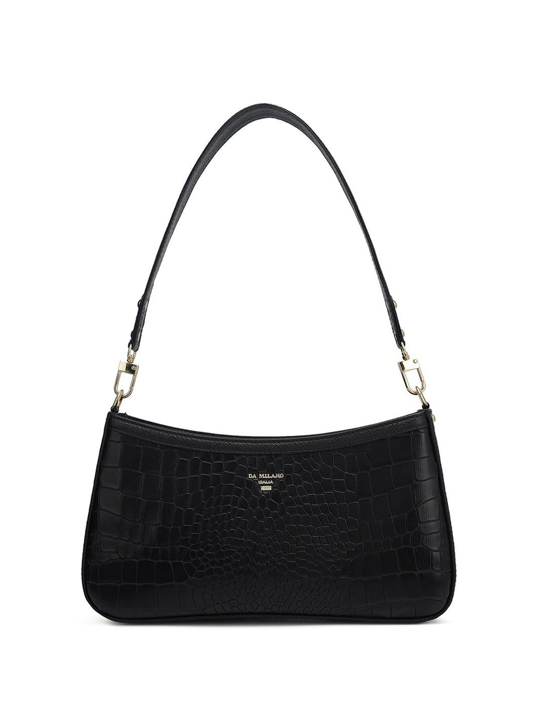 Da Milano Women Textured Structured Leather Shoulder Bag-picture-40