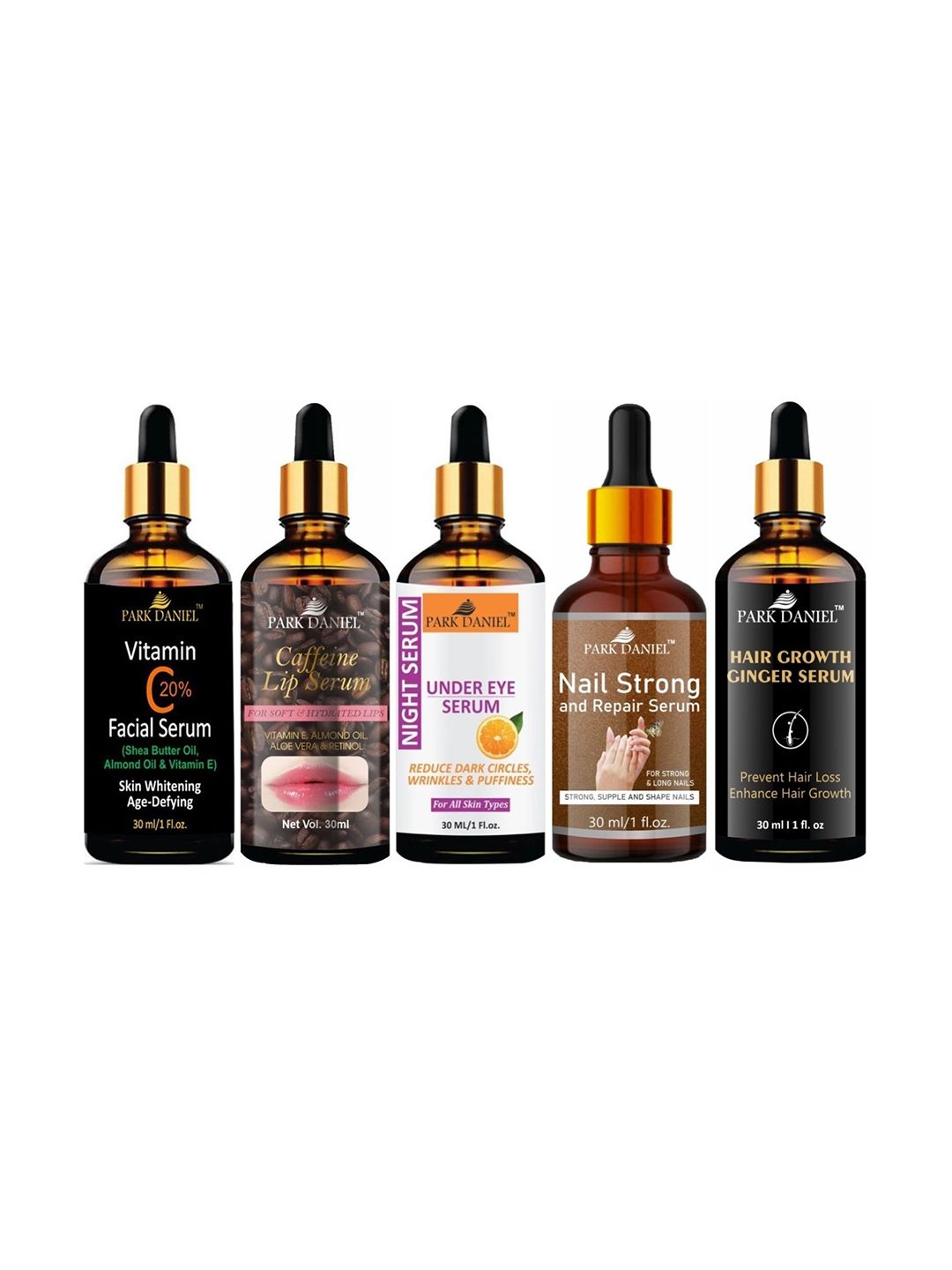 Park Daniel Set Of 5 Serum Combo - 30 ml Each-image-36
