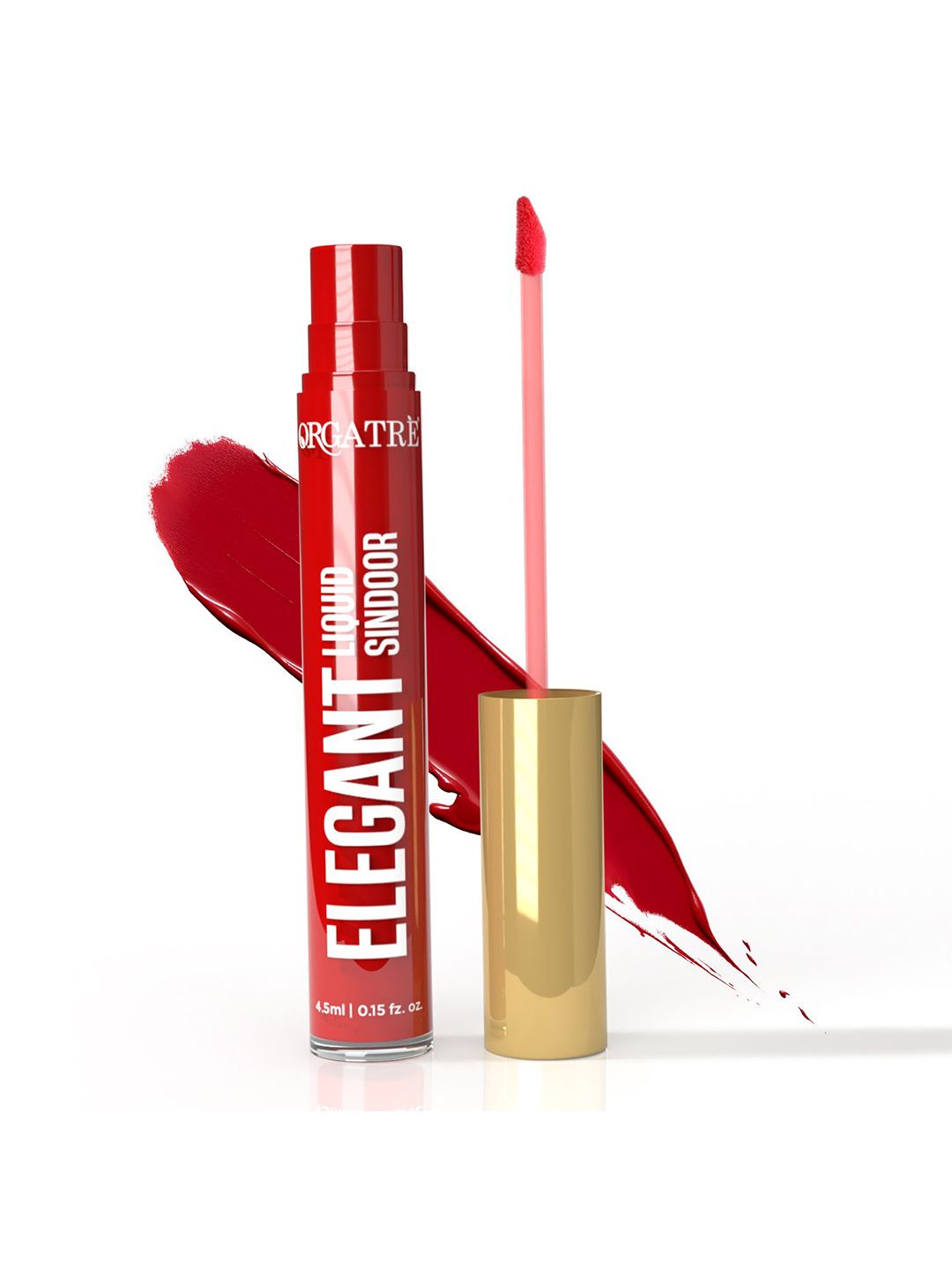 Orgatre Elegant Liquid Sindoor- 4.5 ml - Red-image-26