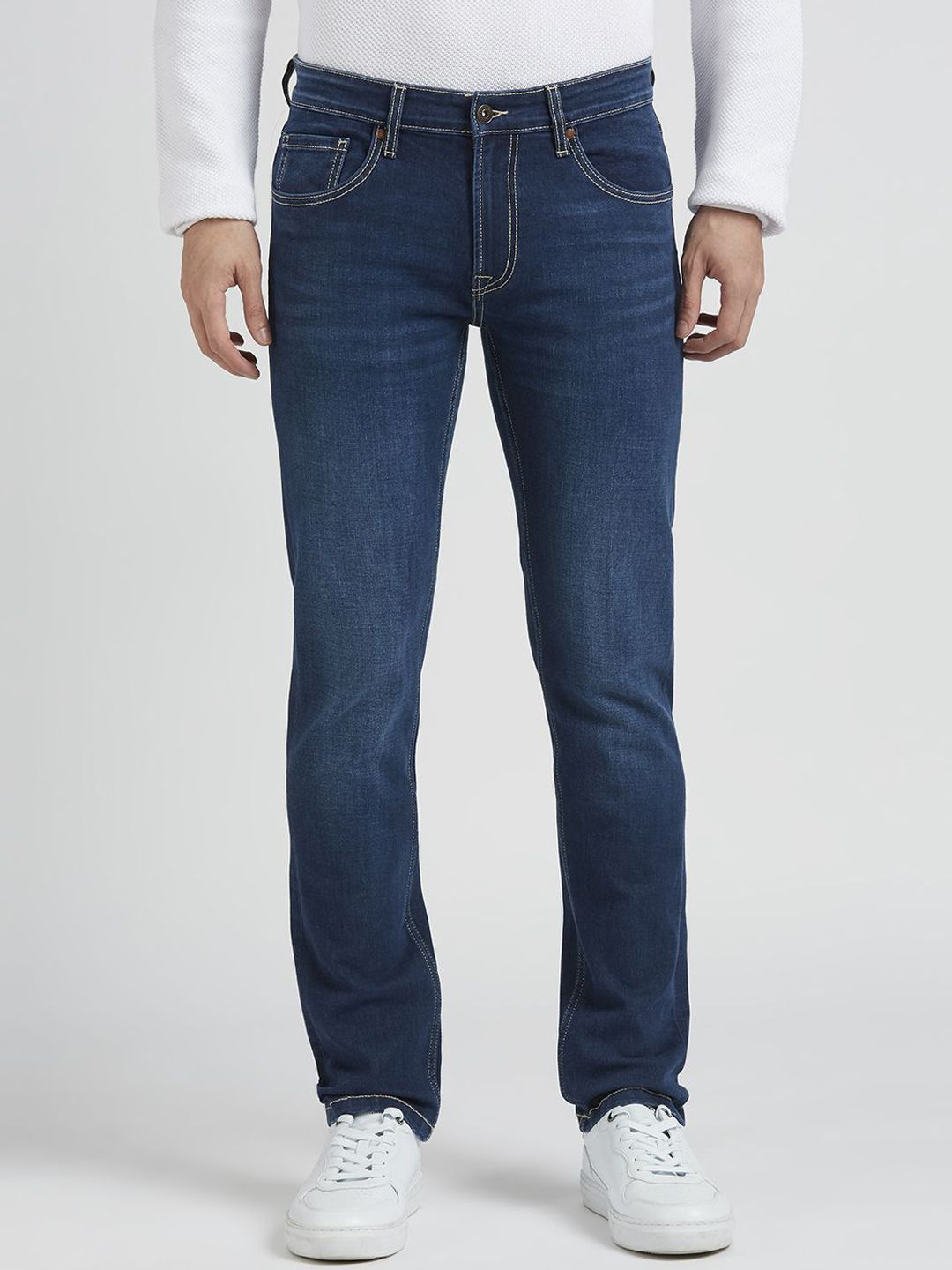 Pepe Jeans Men Mid-Rise Slim Fit Stretchable Jeans-picture-33