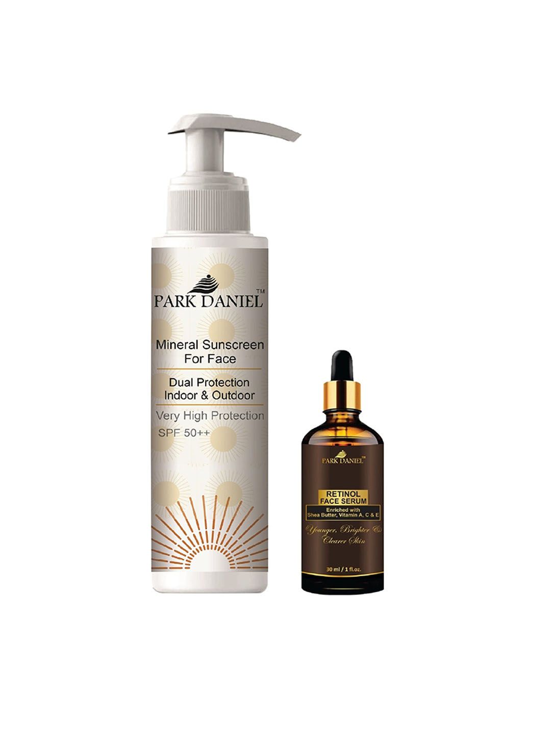 Park Daniel Face Sunscreen With SPF 50++ - 100 ml & Retinol Face Serum - 30 ml-image-49