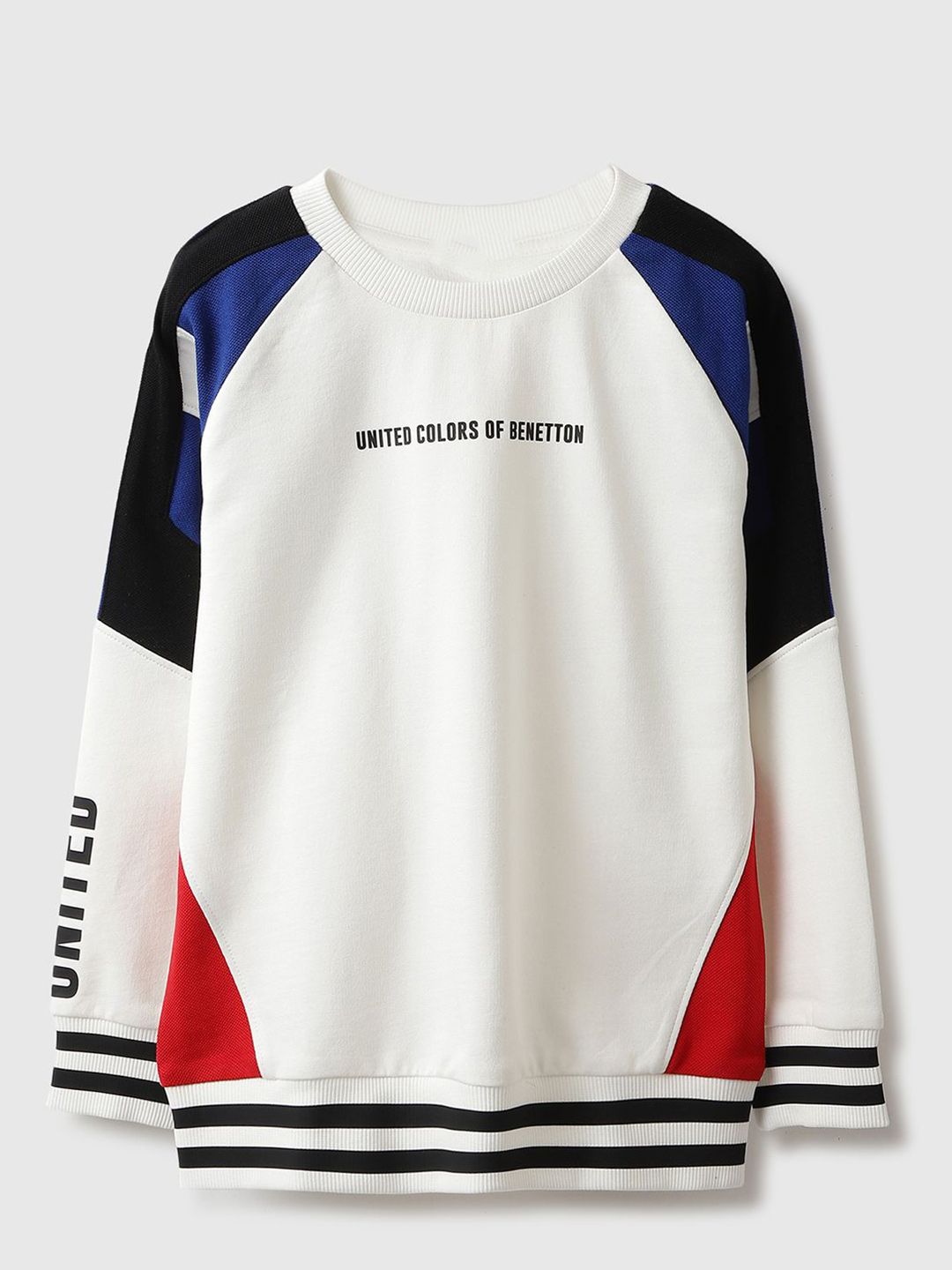 United Colors of Benetton Boys Colourblocked Sweatshirt-picture-49