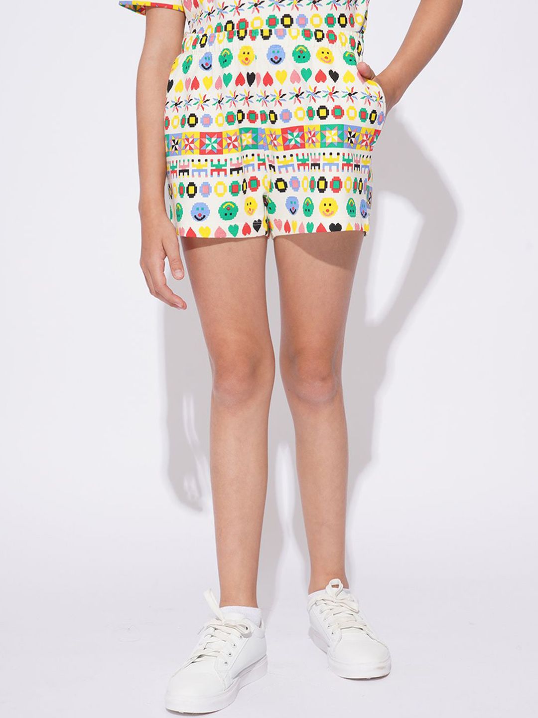 Vero Moda Girls Printed Shorts-picture-25
