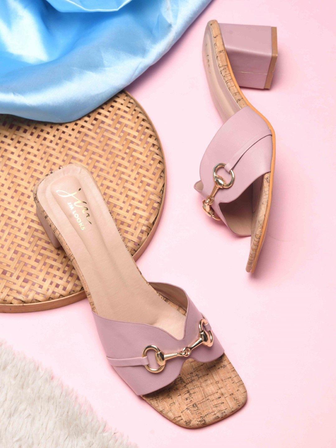 JM Looks Women Western - Embellished Block Heel Sandals-picture-35
