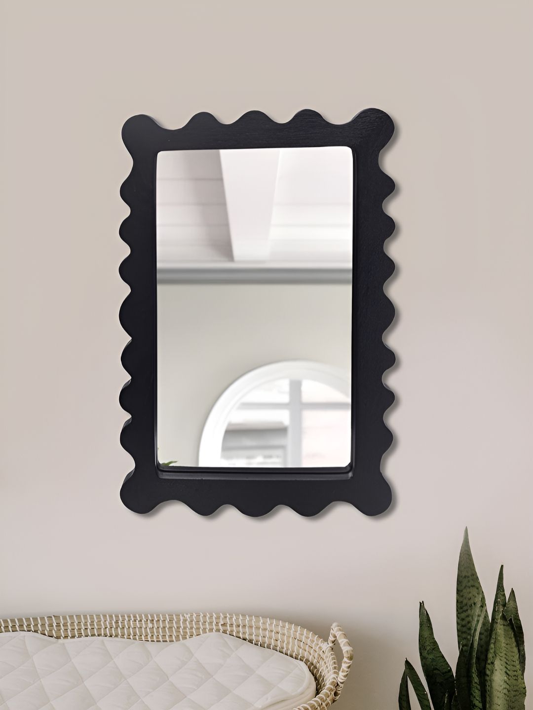Metalsmith Black Metal Wall Hanging Mirror-picture-35
