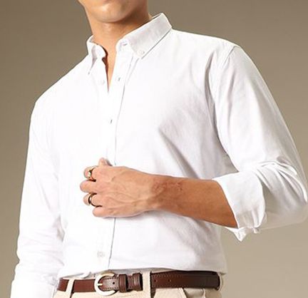 Banana Club Men Classic Textured Corduroy Trousers