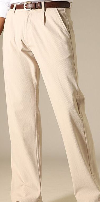 Banana Club Men Classic Textured Corduroy Trousers
