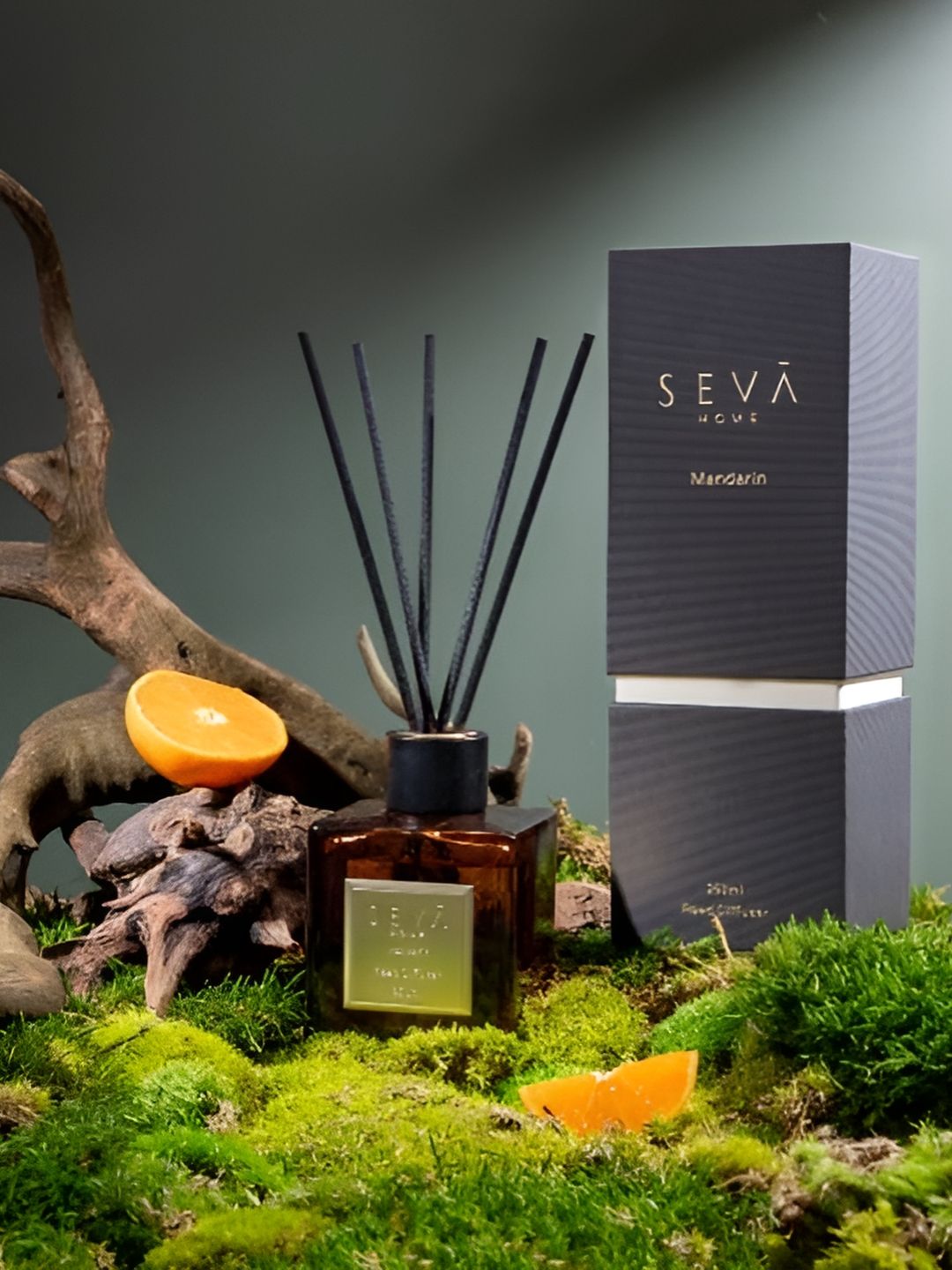Seva Home Brown Mandarin Reed Aroma Oil Diffusers-250 ml-image-33