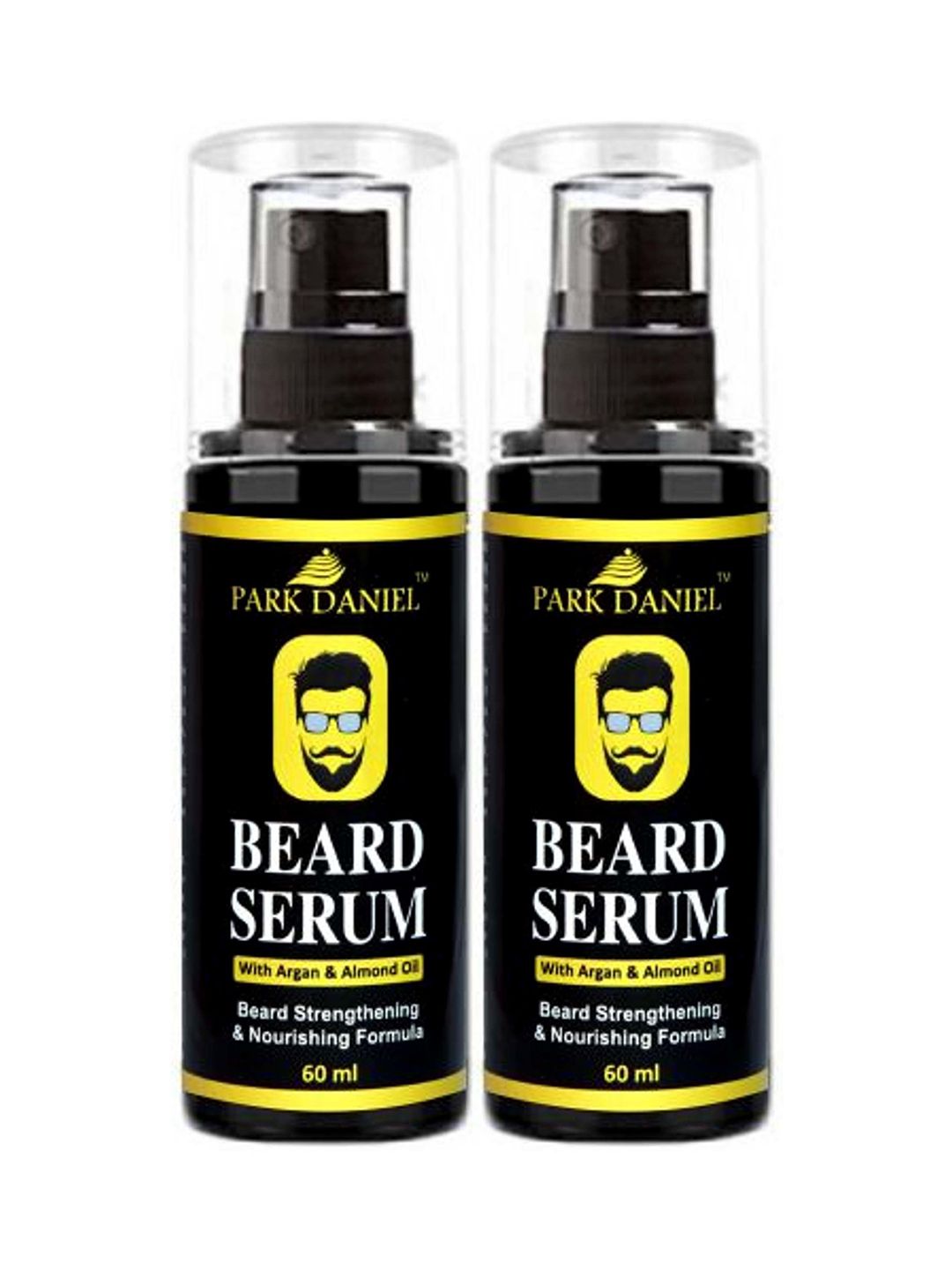 Park Daniel Set Of 2 Beard Growth Serum Enriched with Argan & Almond Oil-60ml Each-image-22