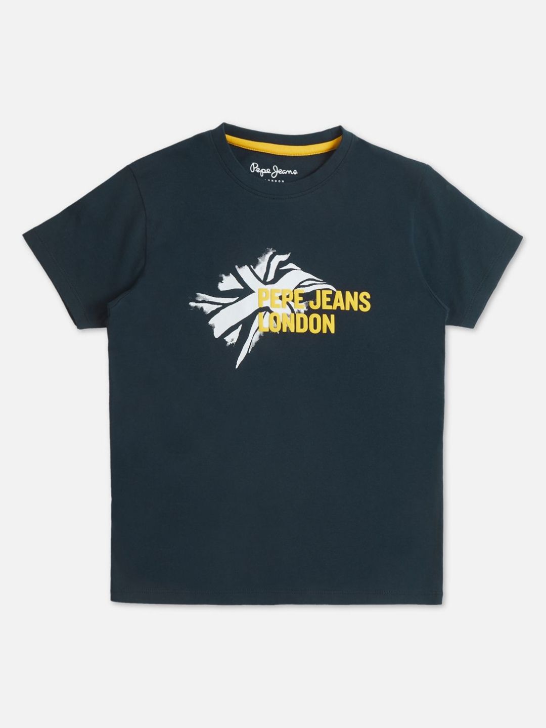 Pepe Jeans Boys Typography Printed Round Neck Pure Cotton T-shirt-picture-34