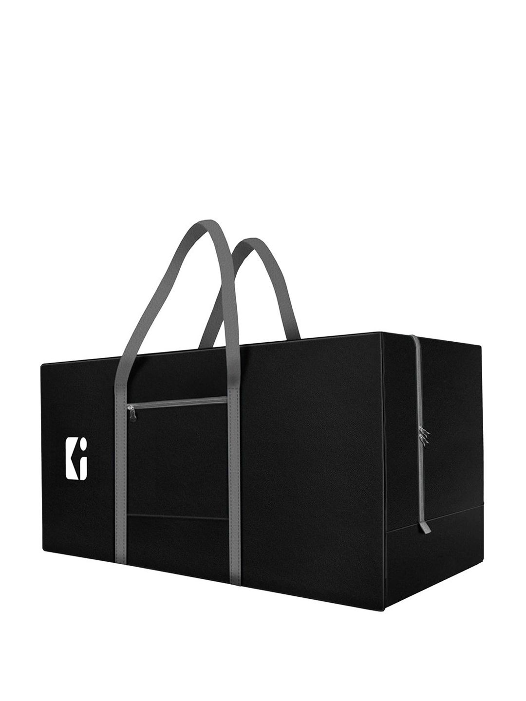 Kuber Industries Grey & Black Handbag Organiser-image-4