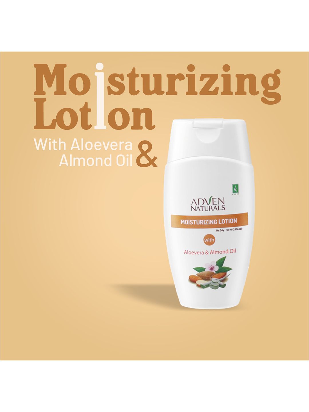 ADVEN Moisturizing Lotion With Aloevera & Almond Oil-100ml-image-39