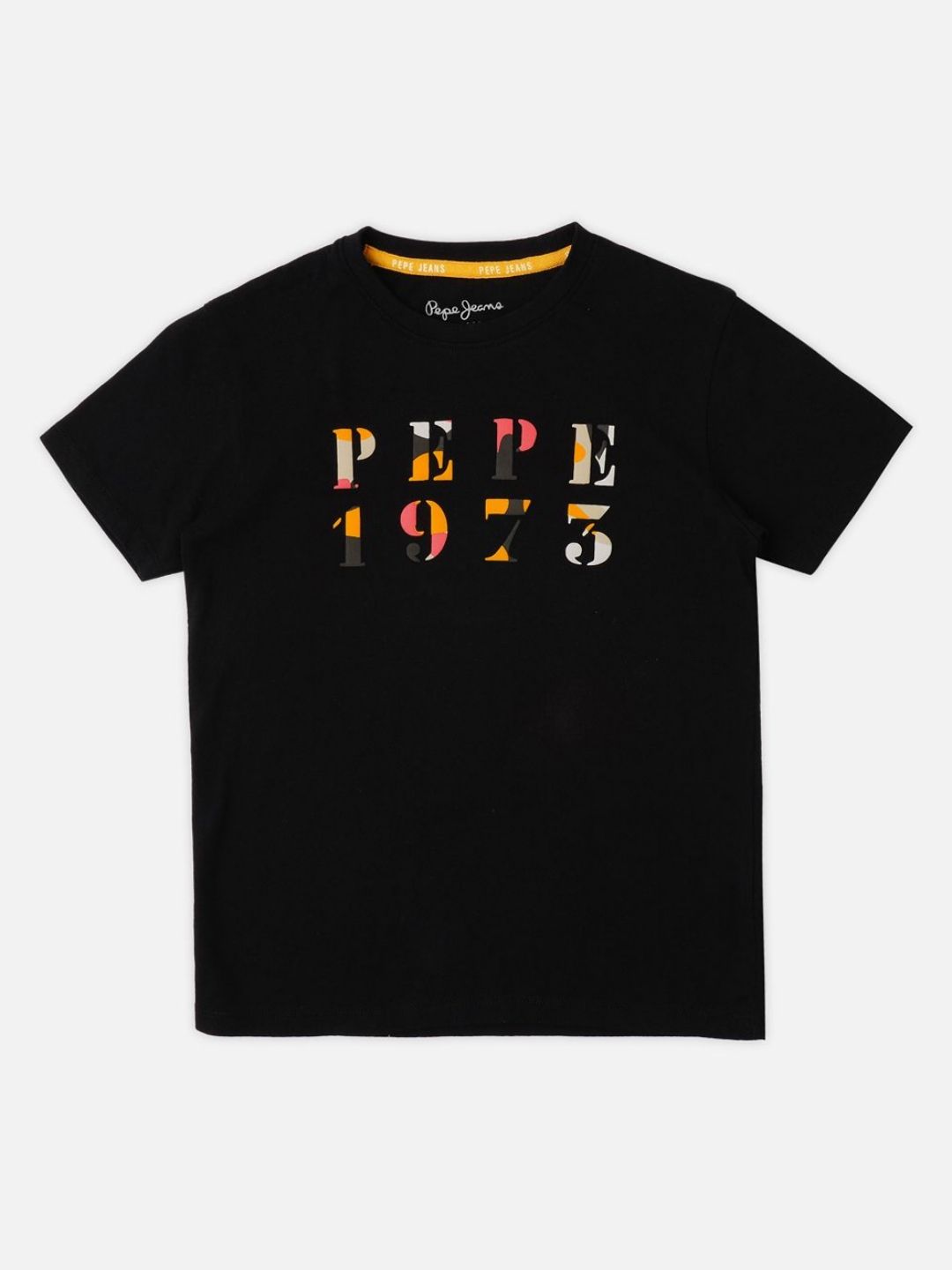 Pepe Jeans Boys Typography Printed Round Neck Pure Cotton T-shirt-picture-33