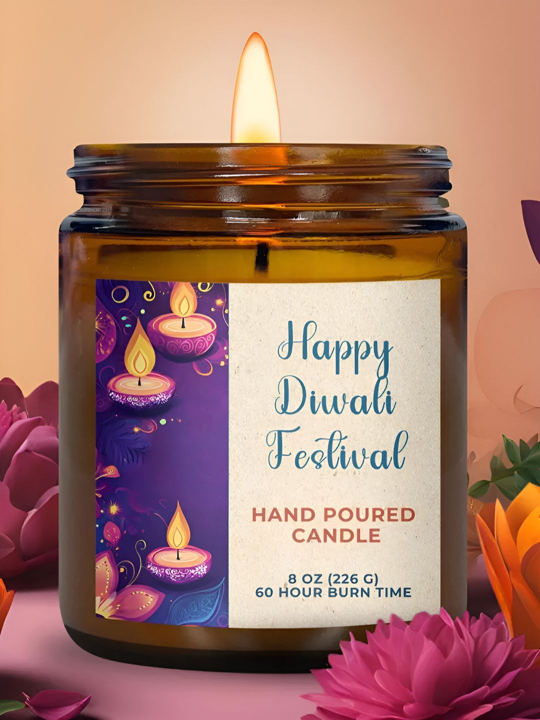 Aromatic Fables White & Black 1 pieces Jar Candle-picture-20