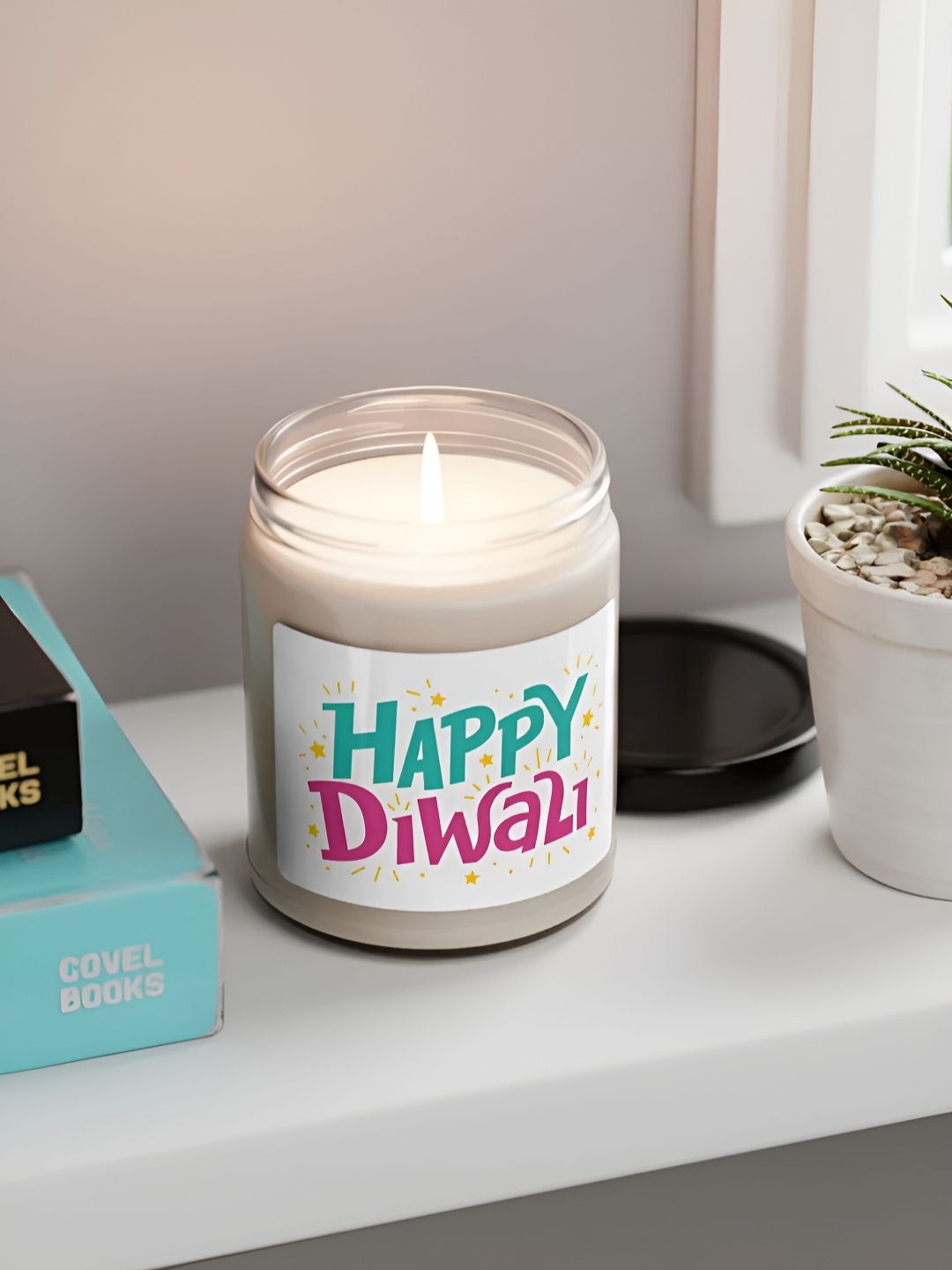 Aromatic Fables White & Green 1 pieces Jar Candle-picture-12