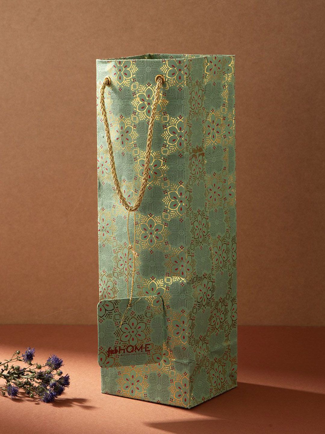 Fabindia Floral Printed Shopper Handheld Bag with Cut Work-image-4