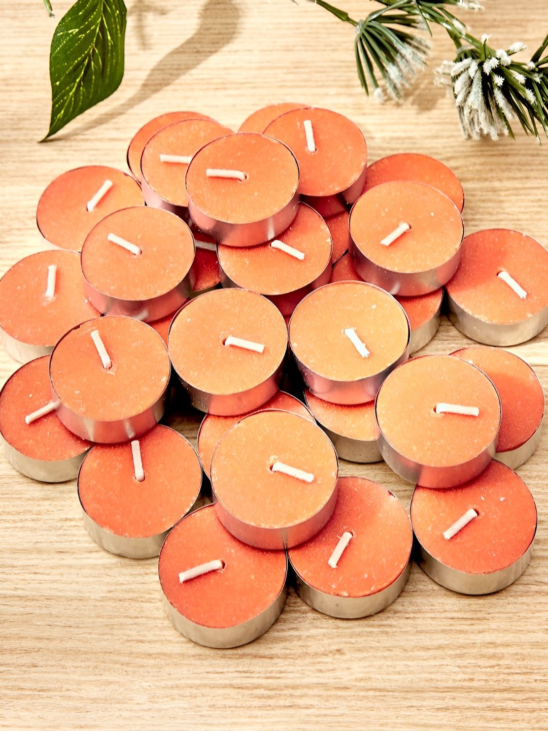 Aromatic Fables Orange 50 pieces Tea Light Candle-picture-17