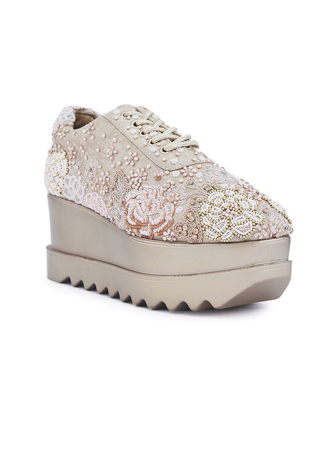 Anaar Women Textured High-Top Sneakers-picture-24