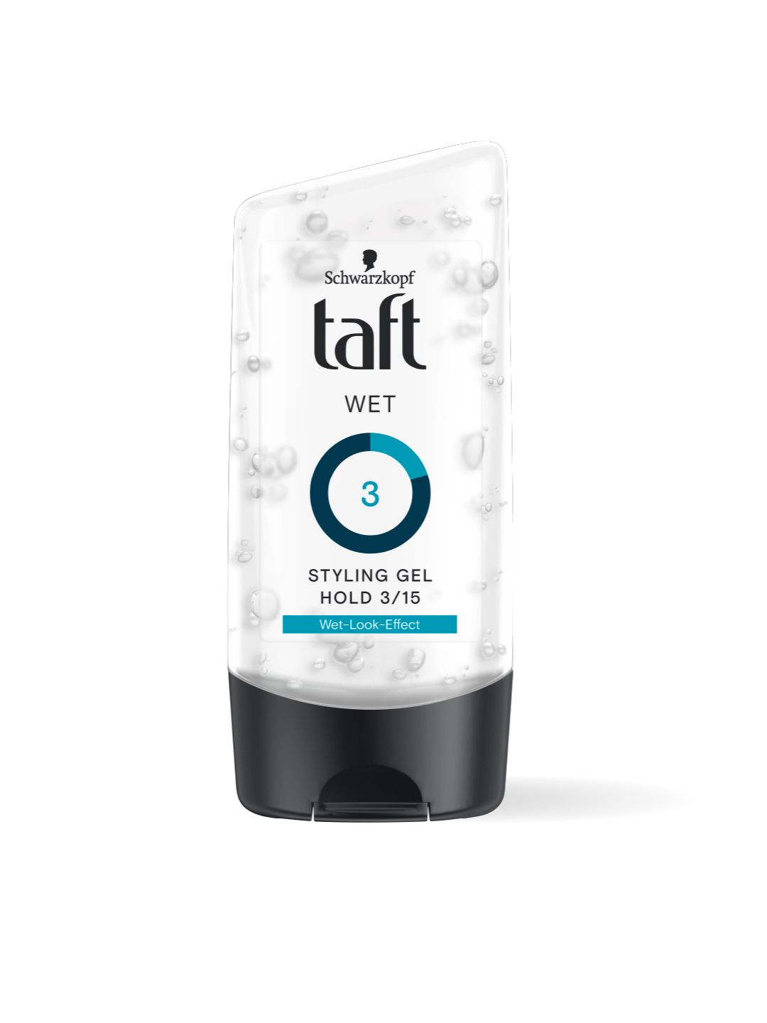 Schwarzkopf Taft Wet Hair Styling Gel with 24-hour Wet Look Effect & Active Hold 3
