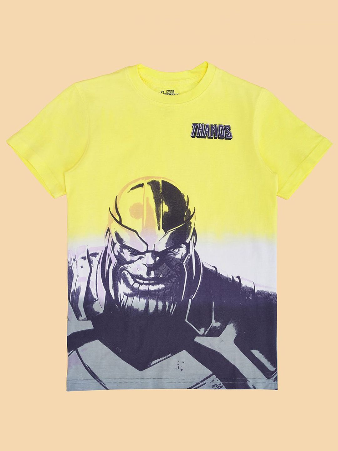 Pantaloons Junior Boys Graphic Printed Round Neck Cotton T-shirt-picture-26