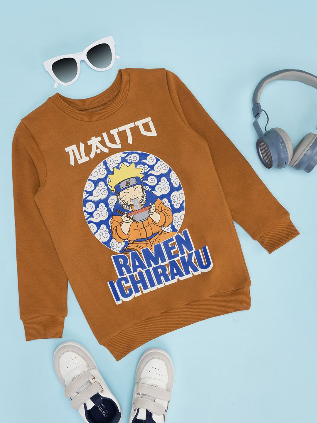 Pantaloons Junior Boys Printed Sweatshirt-picture-21