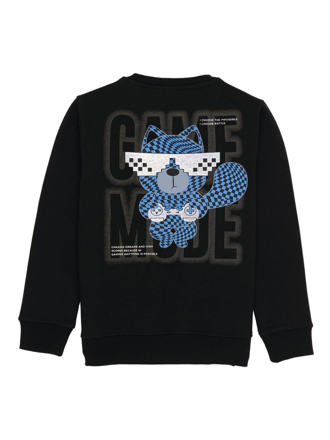 Status Quo Boys Graphic Printed Round Neck Cotton Pullover Sweatshirt-picture-19