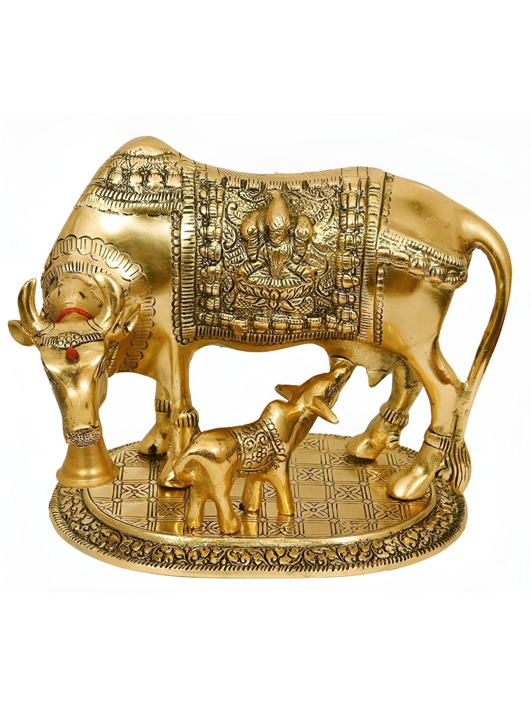Navyaksh Gold-Toned Religious Figurine Showpiece-image-6