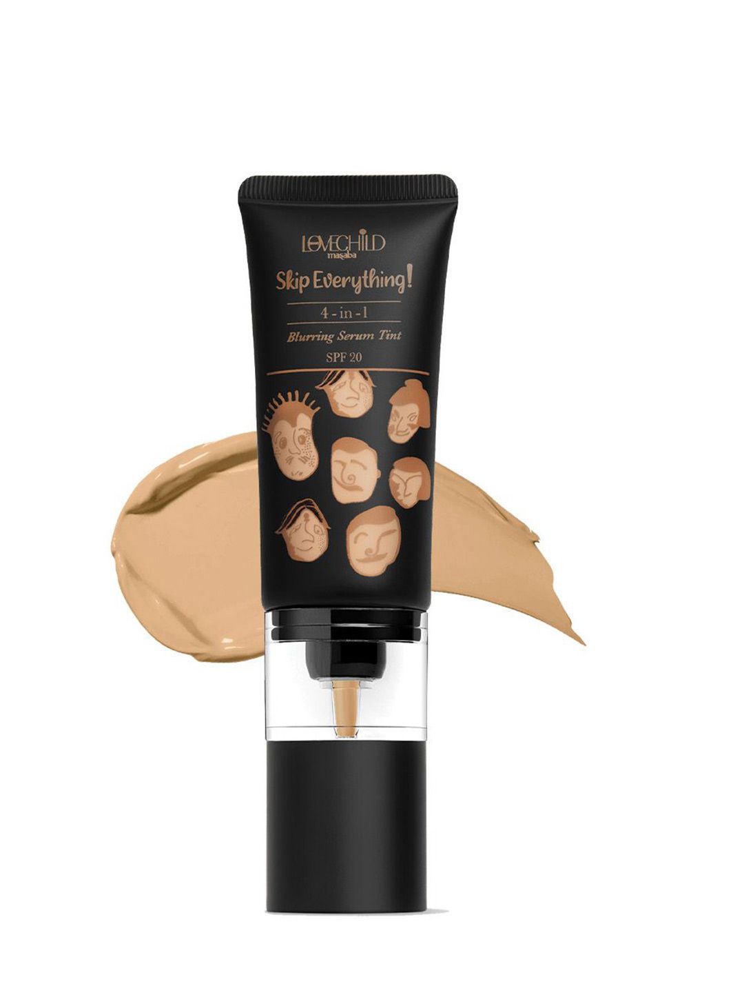 Lovechild Masaba Skip Everything Blurring 4 in 1 Serum Skin Tint - 30ml - Lonely Lioness-picture-22