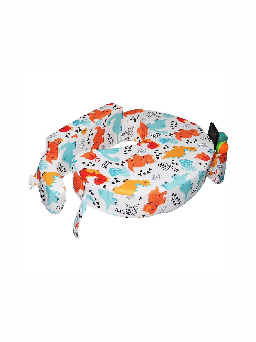 OSCAR HOME White Cotton Filled Cotton Maternity Pillow-image-10