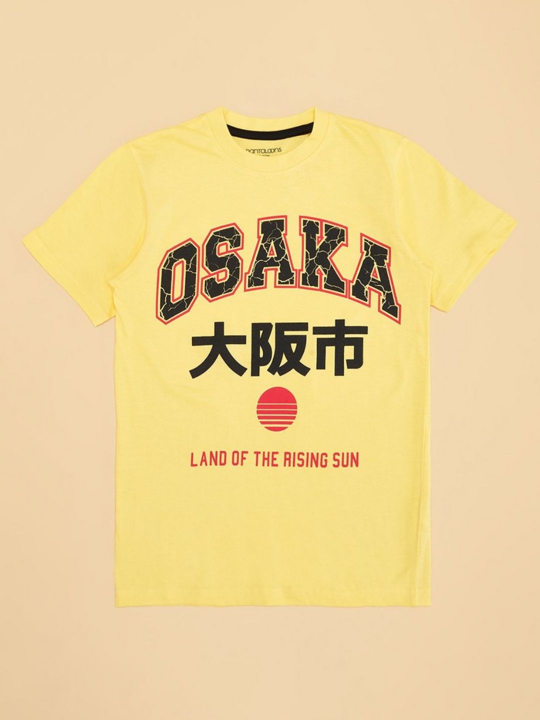 Pantaloons Junior Boys Graphic Printed Round Neck Cotton T-shirt-picture-38