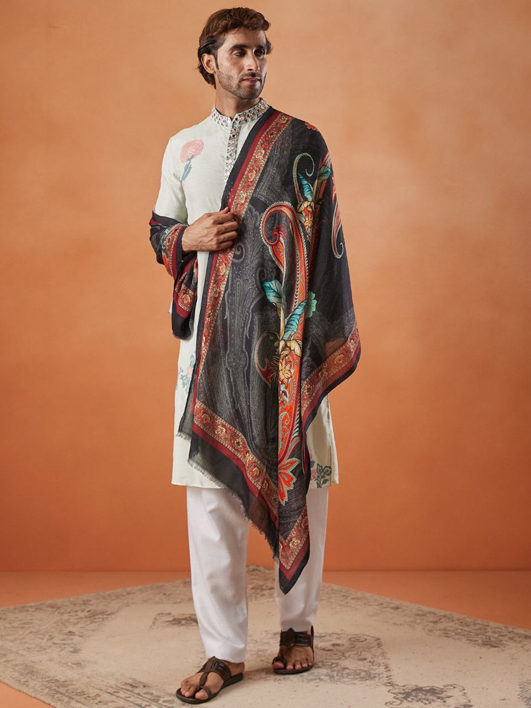 Pashmoda Men Printed Stole-picture-47
