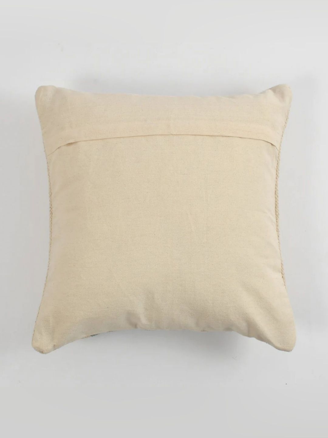 SASHAA WORLD White & Black Embroidered Cotton Square Cushion Covers-image-25