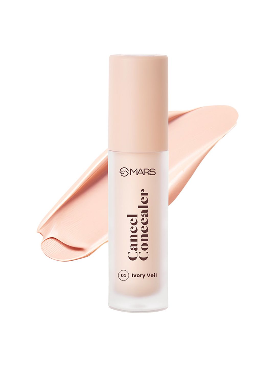 MARS Cancel Crease-Resistant Matte Concealer 6ml - Ivory Veli 01
