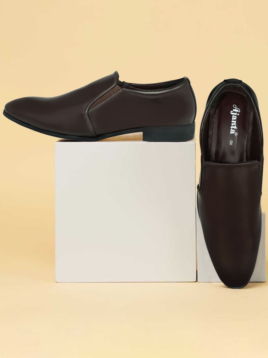 Ajanta Men Solid Formal Slip-On Shoes-picture-20