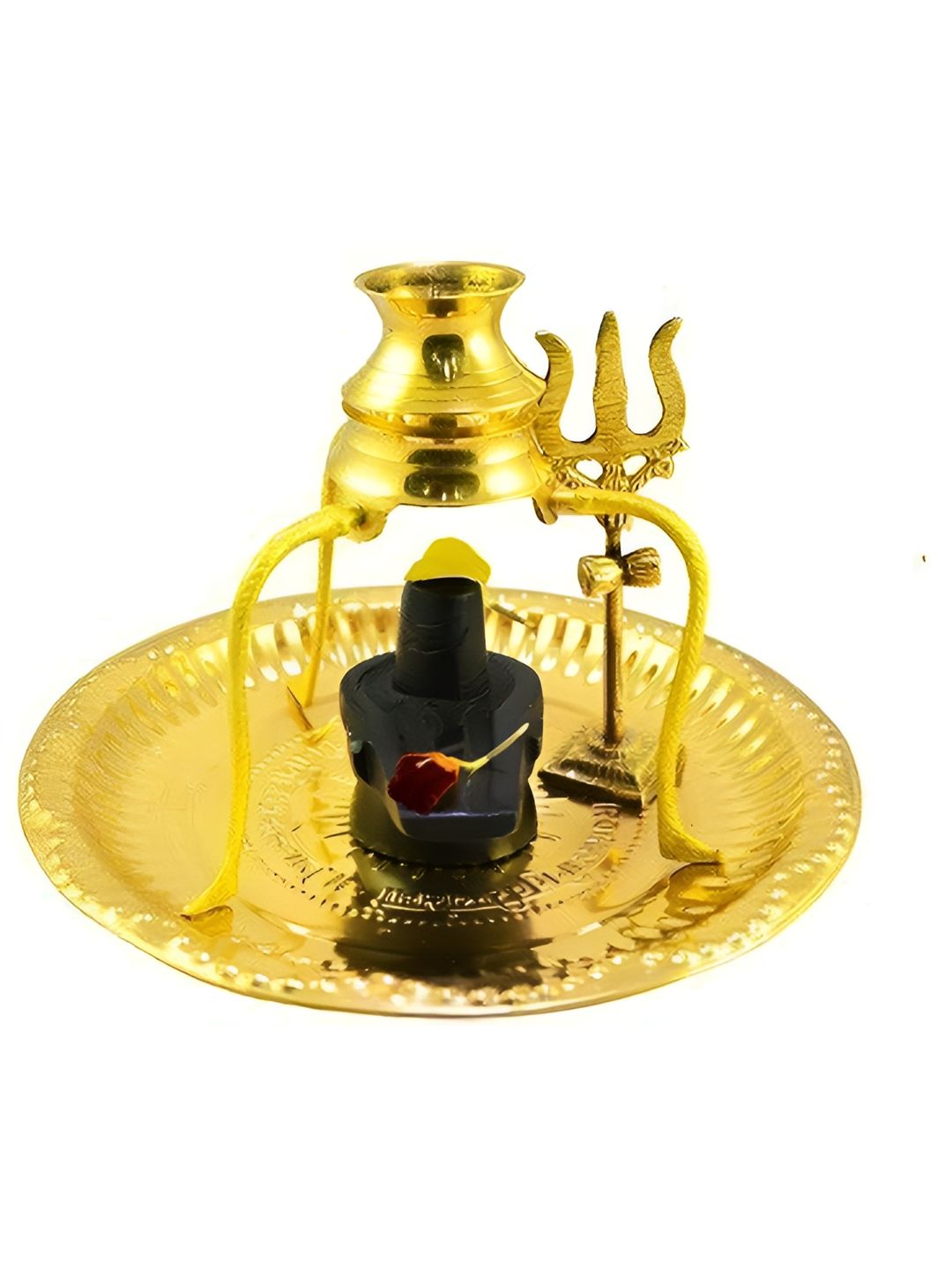 Navyaksh Gold-Toned Religious Figurine Showpiece-picture-27