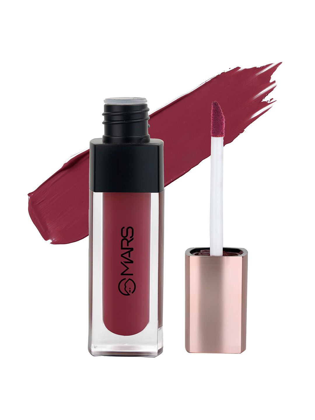 MARS Popstar Non Transfer Long Lasting Matte Liquid Lipstick 6ml - Glided 17-picture-48