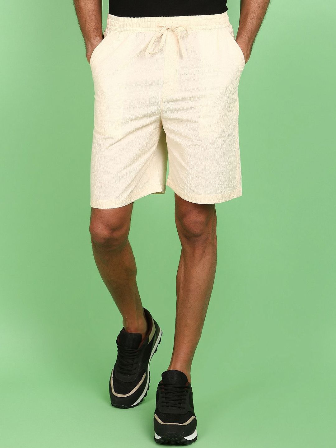 V-Mart Men Solid Regular Fit Shorts-picture-28