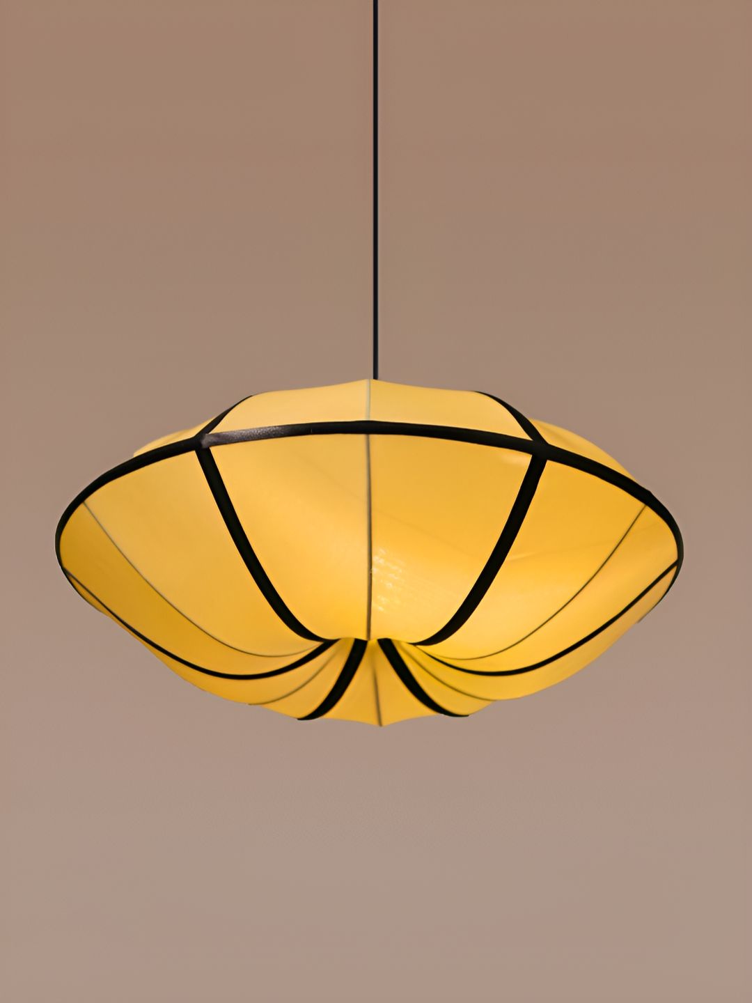 HABERE INDIA Off White Traditional Ceiling Lamp-picture-22