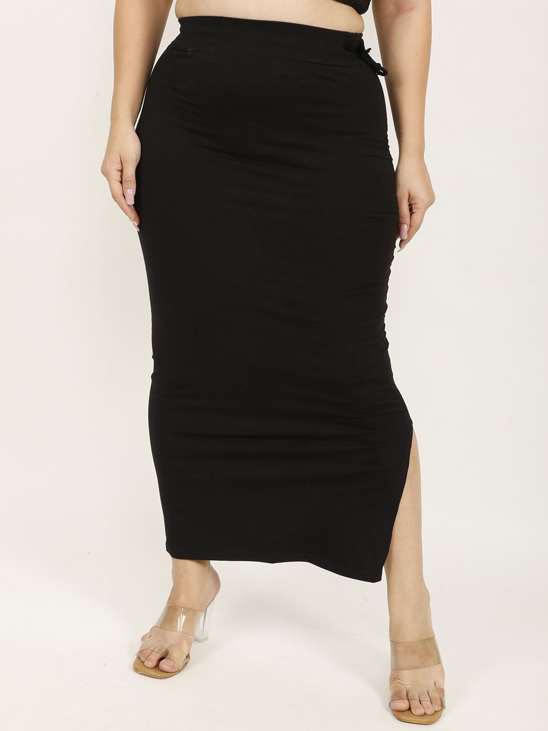 DUNBERRY LONDON High Rise Mermaid-Fit Stretchable Saree Shapewear-image-8