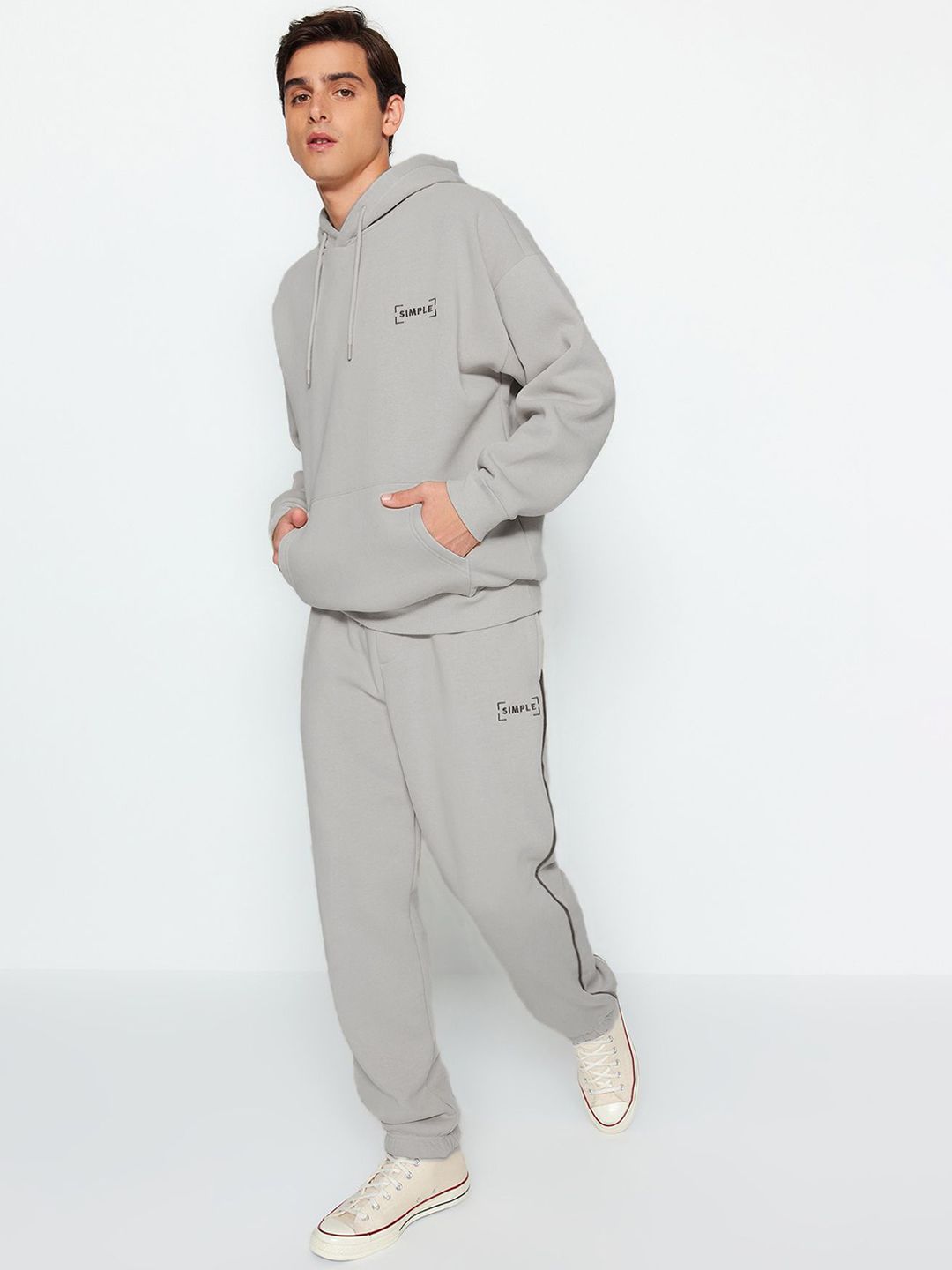 Trendyol Men Hooded Tracksuits-image-37