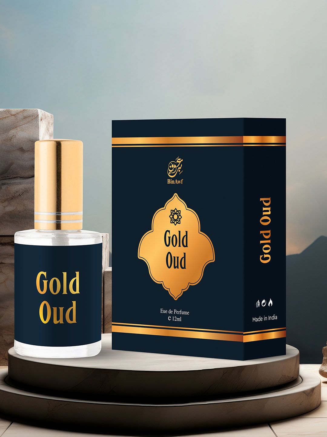 BinAwf Gold Oud Eau De Parfum- 12ml-picture-14