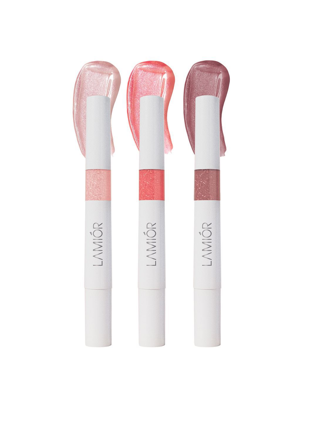 LAMIOR 3 Pcs 3 in 1 Peptide Glaze Lip Balm-4 ml - Shade-Sugar Ice, Heaven Berry, Coco Loco-picture-38